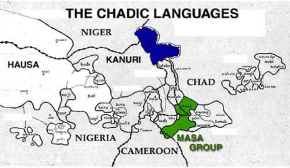 hausa language map